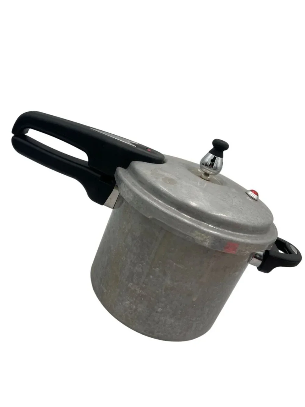 Vintage Aluminum Mirro Pressure Cooker Lid & Safety Valve 4 Qt Capacity